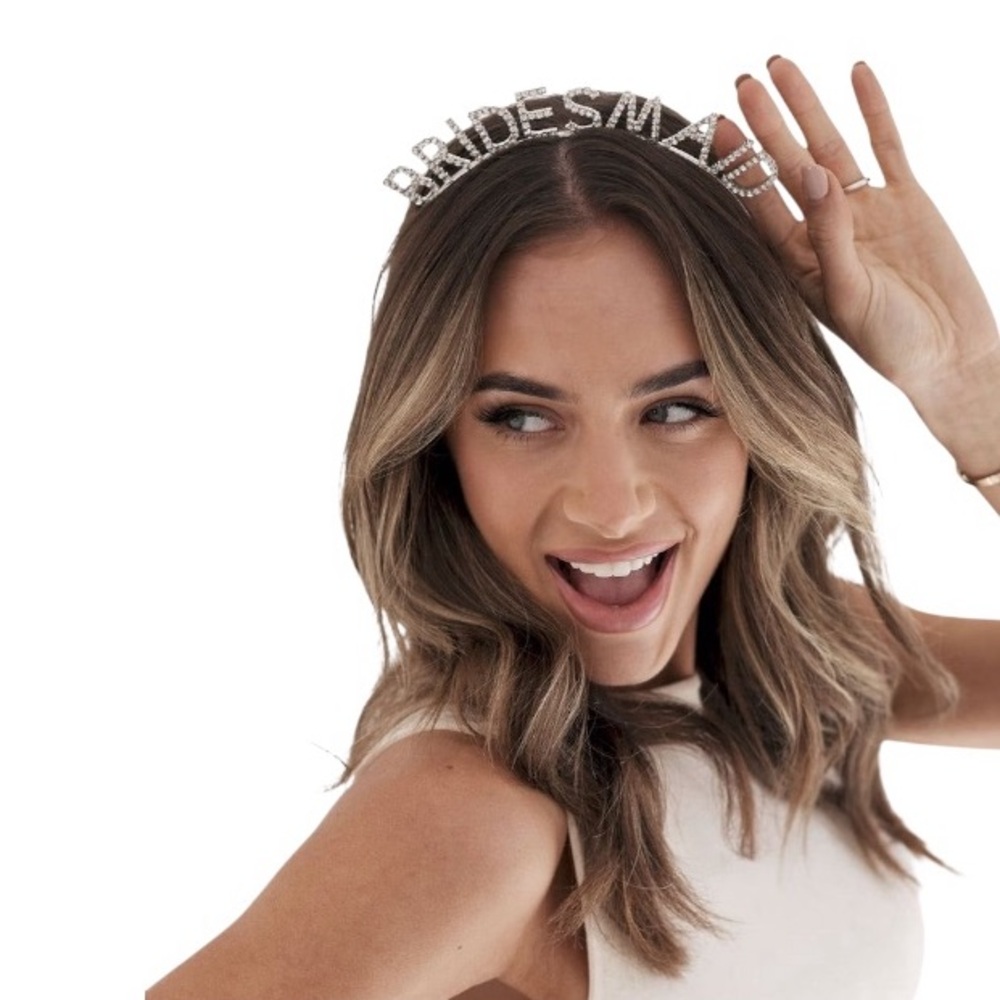 BADGLEY MISCHKA Bridsemaid Rhinestone Headband